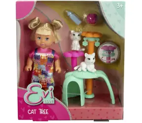 Simba Lalka Evička z drapakiem dla kota / 12 cm / od 3 lat
