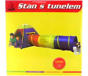 Namiot Orion z tunelem Domek / Namiot dziecięcy / 280 x 112 x 94 cm