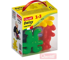 Zestaw konstrukcyjny QUERCETTI Daisy Leprotti / 8 elementów / Plastik / od 12 miesięcy