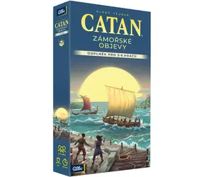 Albi Catan - Odkrycia Zagraniczne - rozszerzenie dla 5-6 graczy / Liczba graczy: 5-6 / Czas gry: 120 min. + / od 12 lat