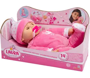 Simba Lalka Laura Czas na Marzenie / 14 dźwięków / Smoczek z kołysanką / 38 cm / od 24 miesięcy