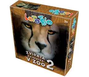 Gra planszowa EFKO Lototrio Zwierzęta w Zoo 2 / od 3 lat / wyprodukowano w ČR