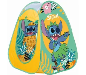 Namiot John Stitch żółto-zielony / Namiot dziecięcy / 75 x 90 x 75 cm / od 2 lat