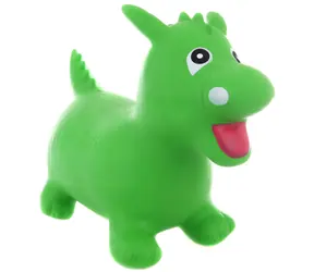 Orion Bouncer Dragon zielony / Dmuchany / Gumowy / z pompką / od 12 miesięcy