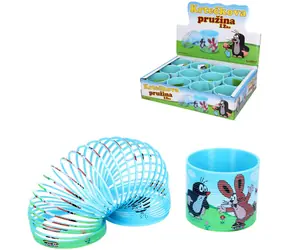 WIKY Krecik sprężynowy / Magiczna spirala / Plastik /  7,5 cm