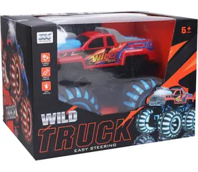 Samochód zdalnie sterowany WIKY Wild Truck 27 cm / Samochód zdalnie sterowany / 2.4GHz / duże koła / ze światłem