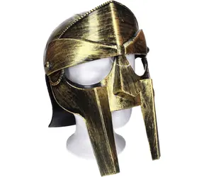 WIKY Hełm wojownika Viking / Akcesorium karnawałowe / Plastik / 6+