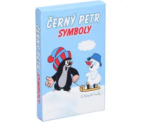 Gra karciana WIKY Czarny Piotruś Kret - symbole / 32 karty / od 3 lat