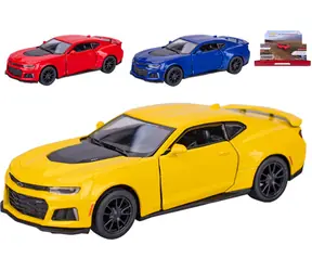 KINSMART Model samochodu Chevrolet Camaro ZL1 2017 / Metal/plastik / 1:38 / Pull-back / 12,5 cm / od 3 lat