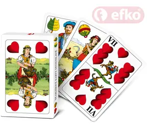 Karty EFKO Double-headed Marriage / Gry karciane / 32 karty / w pudełku / od 6 lat