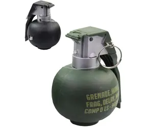 Granat ręczny MADE zielony, czarny / Zabawka / Światło i dźwięk / 9 cm / od 3 lat