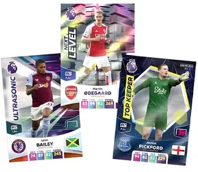 Karty kolekcjonerskie PANINI Adrenalyn XL Premier League 2023/2024 / Zestaw startowy / 3x booster + album + plakat