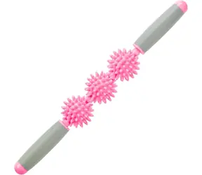 Merco Roller Stick Triple pink / Kij do masażu / 40 cm / plastik