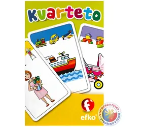 EFKO Baby Quartet / Gra karciana / 32 karty / od 3 lat