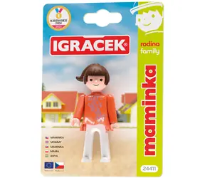 EFKO Jointed figure Igráček Mom / Family edition / height 7.5 cm / from 3 years