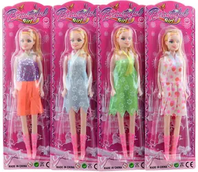 Lalka Orion blond sukienka letnia 26 cm / 4 warianty / od 3 lat