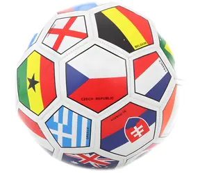 Piłka nożna Orion World Flag / Piłka / Guma / Rozmiar 5 / 20 cm