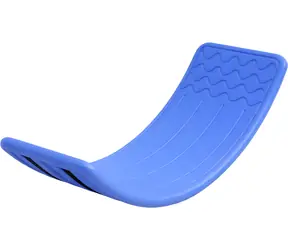 Merco Balance board wave blue / Deska balansowa / antypoślizgowa / udźwig 50 kg / 81 x 28 x 20 cm
