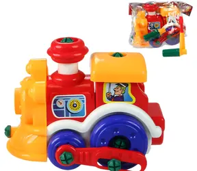 Orion Lokomotywa do wkręcania 21 cm / Zestaw konstrukcyjny / plastik / śrubki i narzędzia / od 3 lat