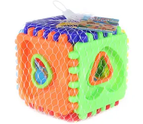 Orion Wkład do kostki składanej / 12 kształtów wkładów / 15 x 15,5 x 15 cm / plastik / od 3 lat