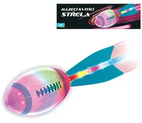 Albi Science Rzucanie rakietą świetlną / Efekty LED / Ładowanie przez USB-C / Od 3 lat