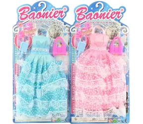 Sukienka dla lalki Orion Lace / Ubranka dla lalki / zestaw z akcesoriami / 2 kolory / od 3 lat