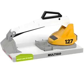 EFKO IGRÁČEK MultiGO BUILD Excavator body yellow / Spare part / rotary arm / 25 x 14 x 11.5 cm