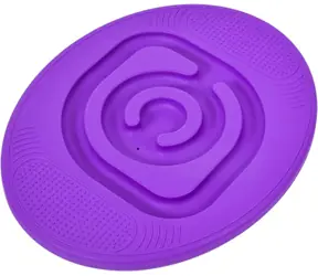 MERCO Balance Board Owalna, fioletowa / Labirynt piłek / Nośność 50 kg / Przedszkolaki