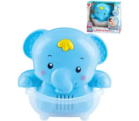 PLAYGO Słoń Bubble Maker z wanną / Zabawka do kąpieli / 2 baterie AA / dla niemowląt