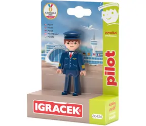 EFKO Figurka Pilot / Seria Zawody / Walizka / od 3 lat