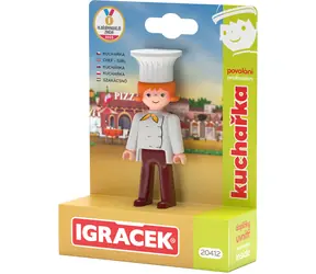 EFKO Figurka Kucharz / Seria Zawody / przybory kuchenne 4 szt. / od 3 lat