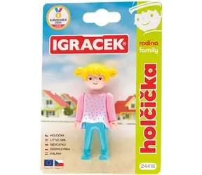 EFKO Figurine Igráček Family Little Girl / Articulated / 7.5 cm / from 3 years