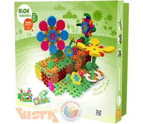 Zestaw konstrukcyjny SEVA BLOK Twister 2 / 148 elementów / od 3 lat