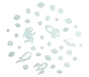 Naklejki Simba Universe świecące w ciemności / 41 sztuk / od 3 lat