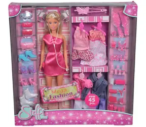 Simba Steffi Love Mega FASHION Doll / 45 części / 29 cm / od 3 lat