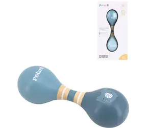 VIGA PolarB Rumba Ball słoń niebieski / Zabawka pozytywkowa / podwójna / drewniana / od urodzenia