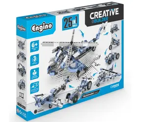 Zestaw konstrukcyjny ENGINO Creative Builder 25w1 / 148 części / od 6 lat