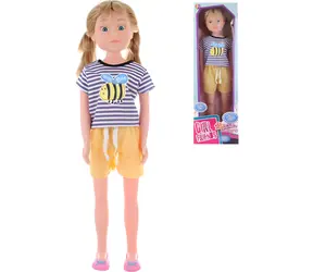Orion Lalka chodząca 80 cm / Lalka / włosy warkoczowe / chodząca mechanicznie / od 3 lat