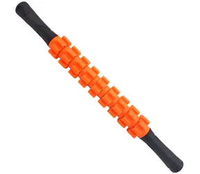 Merco Roller Stick pomarańczowy / Wałek do masażu / 47,5 cm / plastik
