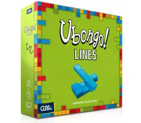 Gra Albi Ubongo Lines / Czas trwania gry: 25 minut / Liczba graczy: 1-4 / Od 8 lat
