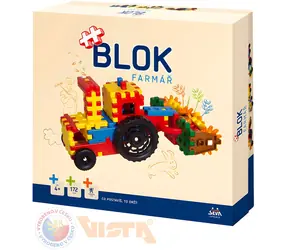 Zestaw konstrukcyjny SEVA BLOK Farmer / 172 elementy / od 4 lat