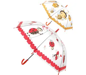 Orion Parasol Zwierzęta pop-up / Parasol / przezroczysty / otwierany automatycznie / 65 x 84 cm