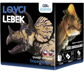 Albi Science Triceratops Skull Hunters / Zestaw do wykopalisk / 10-30 min / od 6 lat