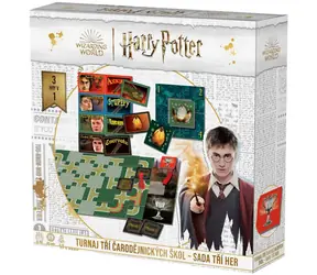Gra planszowa EFKO Harry Potter Turniej Trzech Szkół Czarownic 3 na 1 / 2-4 graczy / od 8 lat