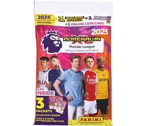PANINI Premier League 2025 Adrenalyn XL Starter Set / Zestaw startowy kart / album + 18 kart + 3 limitowane