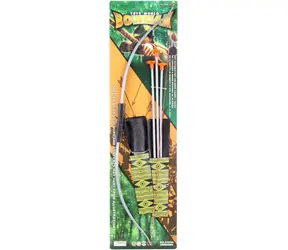 Łuk Orion ze strzałami i nożem 60 cm / 3 strzały z przyssawką / Plastik / od 3 lat