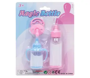 WIKY Magiczna butelka ze smoczkiem dla lalki 2 szt. / Akcesoria dla lalek / od 3 lat
