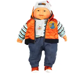 Lalka Orion Baby, chłopiec, ubranka zimowe / Miękkie ciało / 55 cm / Od 3 lat