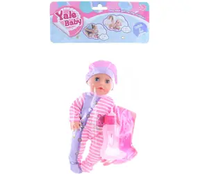 Lalka Orion Baby / 27 cm / Sikanie / Twarde ciało / 4 akcesoria
