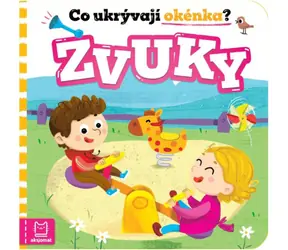 Aksjomat Co kryją okna? Dźwięki / Książka z oknami / 5 okien / od 12 miesięcy